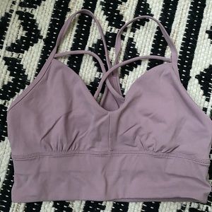 Light pink Paragon sports bra